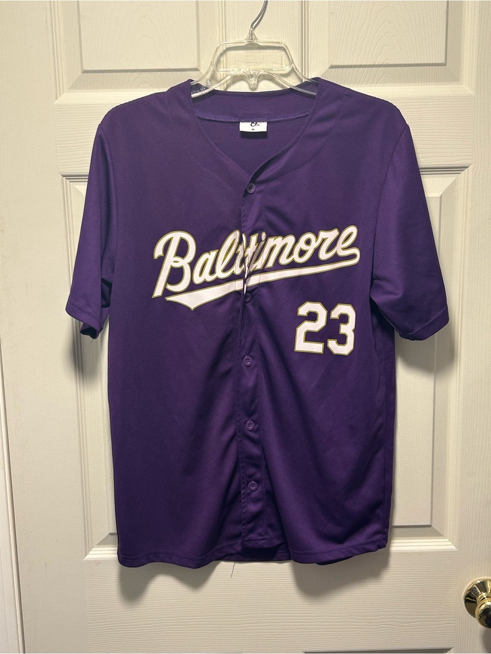 Baltimore Orioles SGA 6/24/2023 Raven's Purple Pride Jersey #23 Giveaway Medium